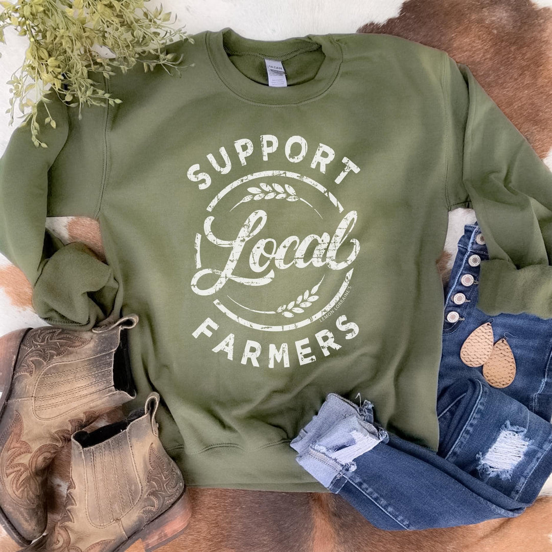 PREORDER | Support Local Farmers Sweatshirt
