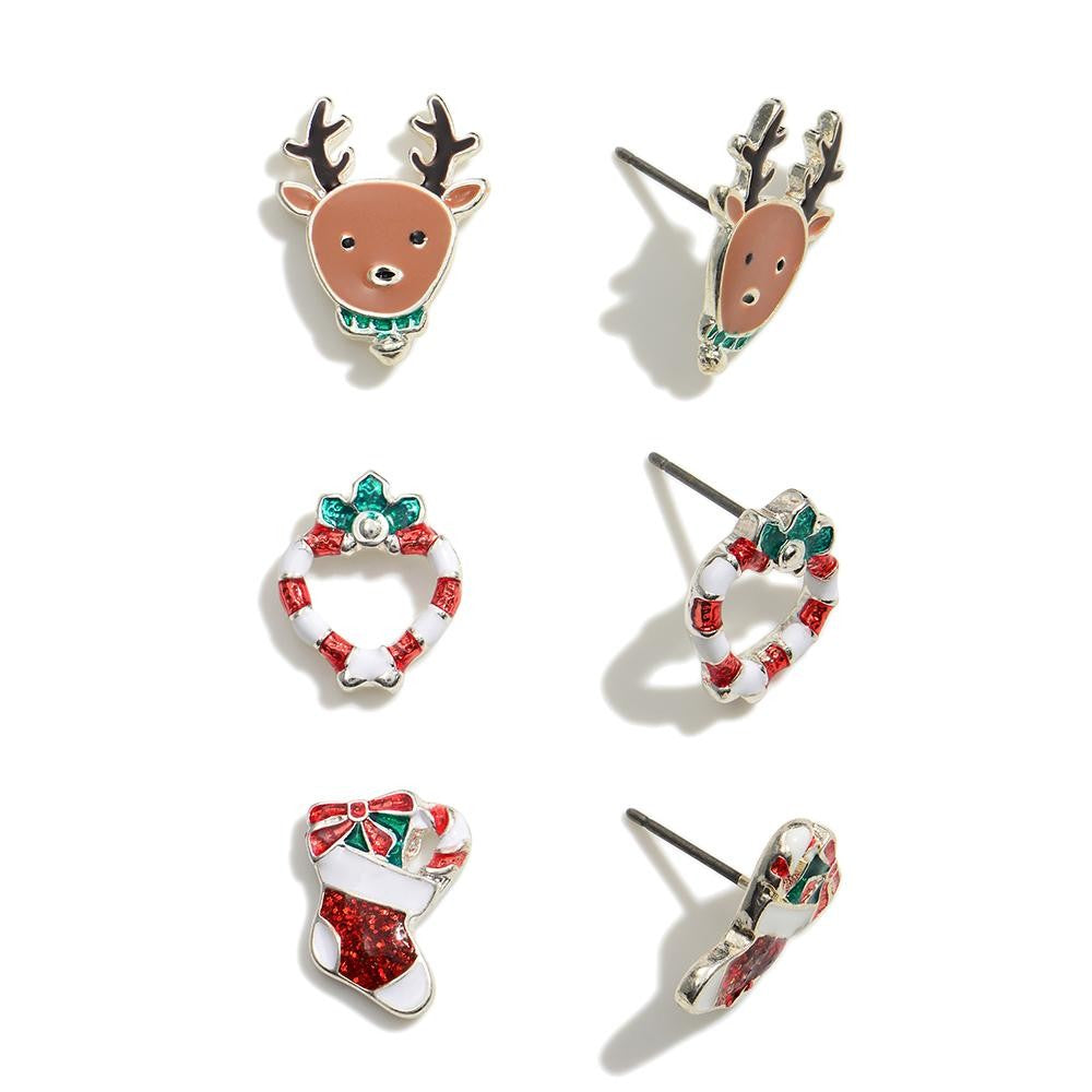 Santa's Set Earrings