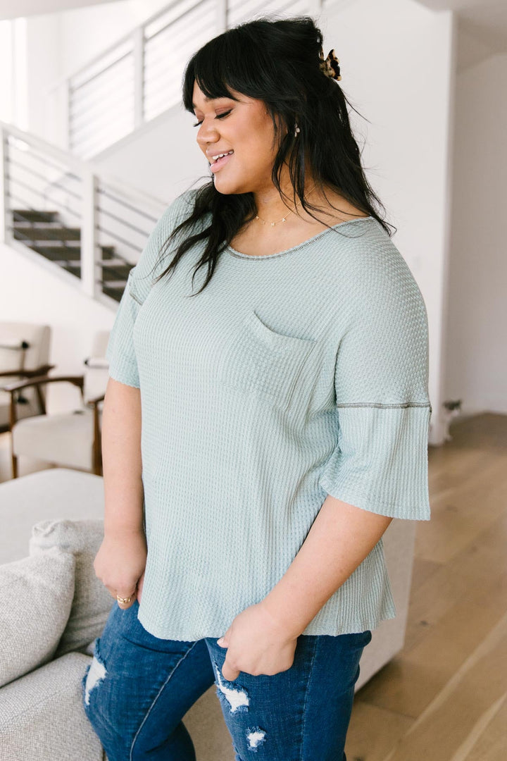 Always Be Yours Top in Sage