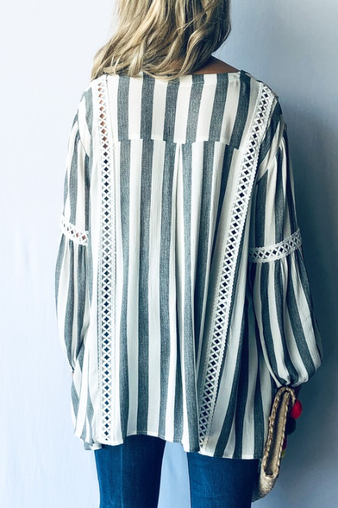 Sunday Afternoon Striped Tunic