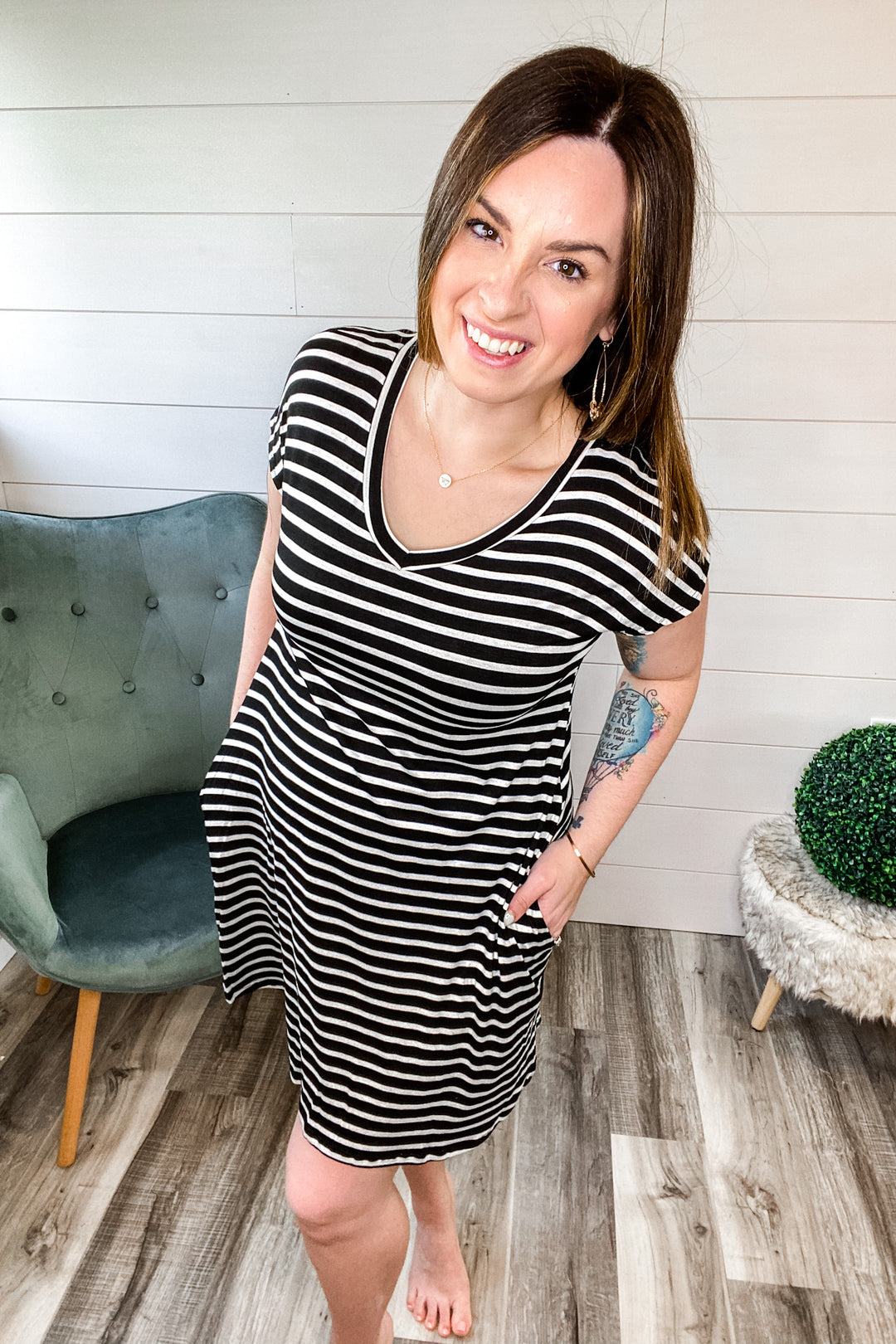 Stripe Perfect Dress