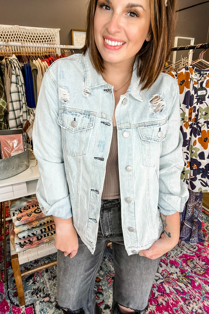 Relaxed BF Denim Jacket