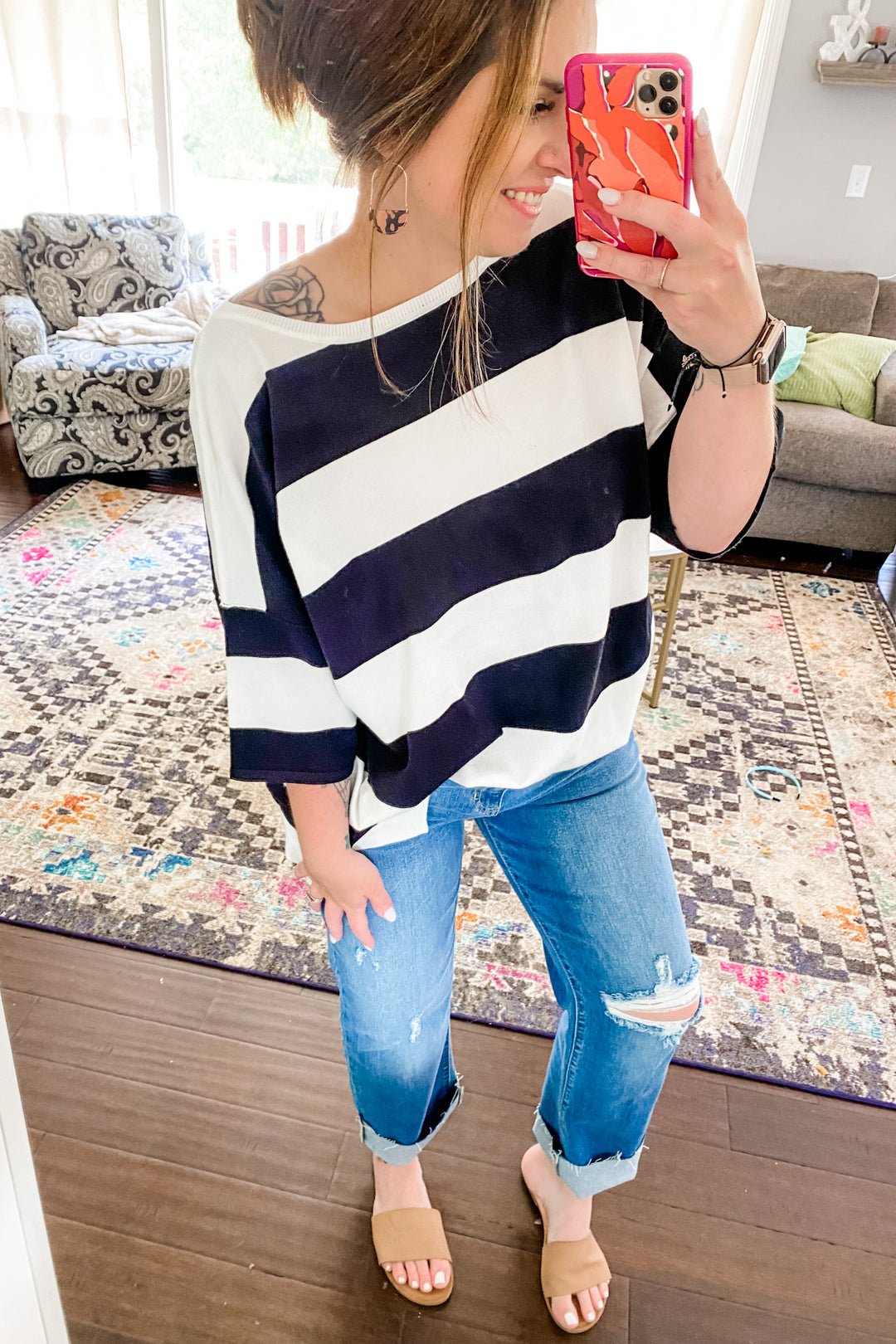 Clean Lines Sweater Top