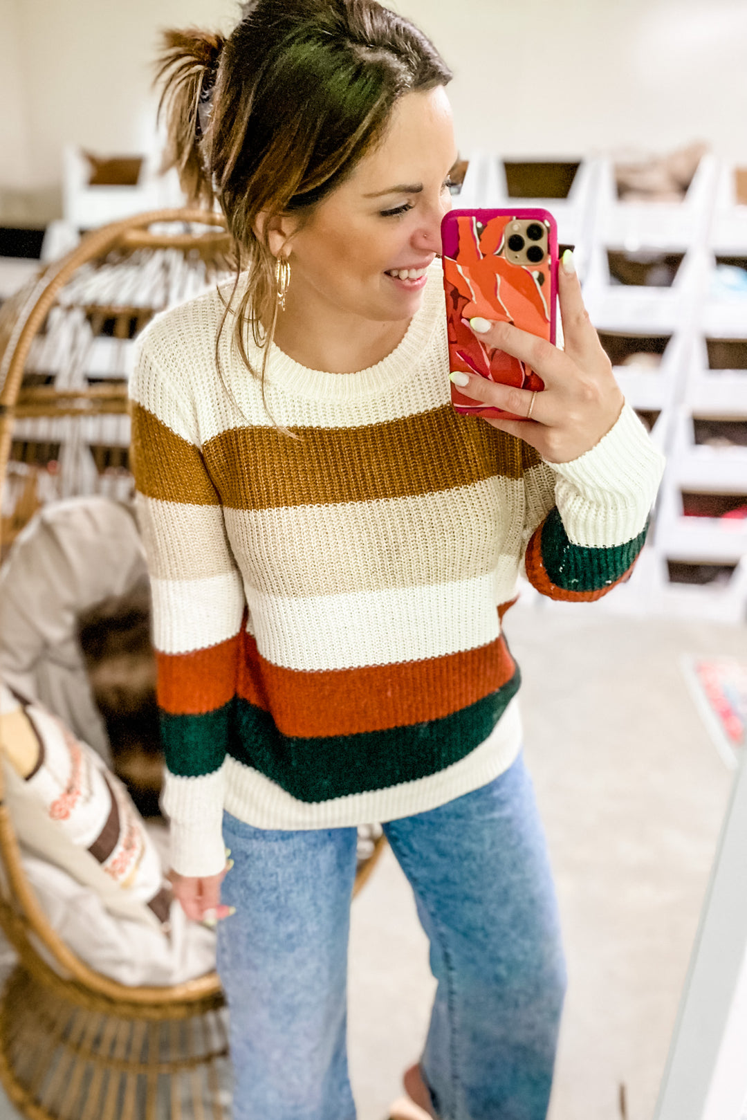 Stripe Around Sweater