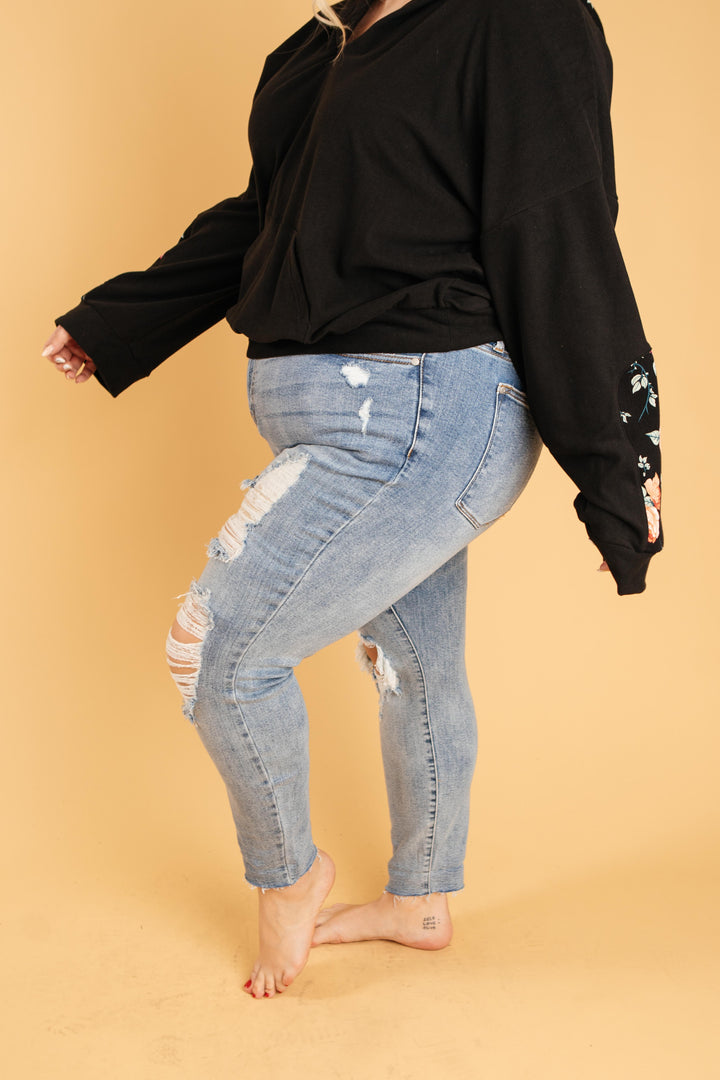 Old Is New Distressed Jeans