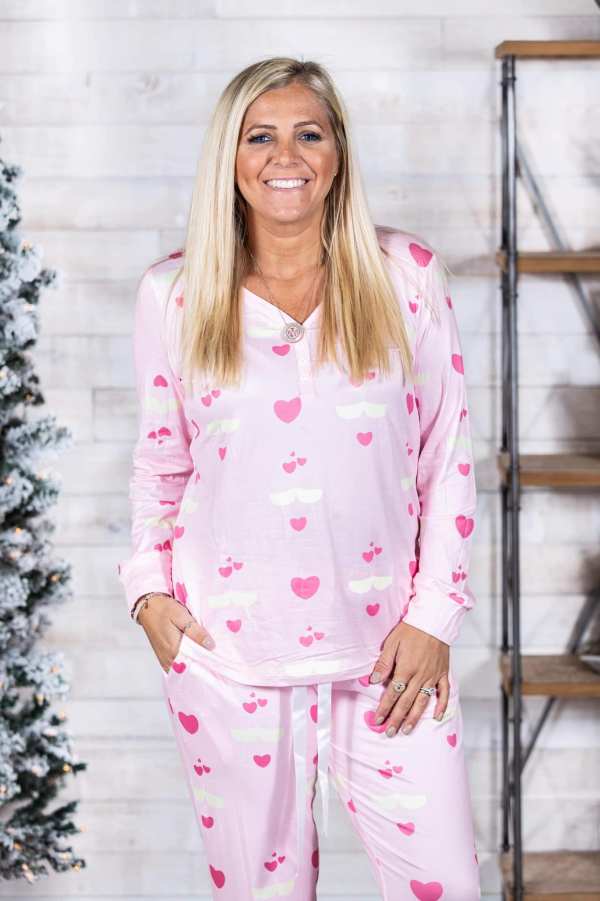 PREORDER | Ivy Long Sleeve Pajama With Pocket