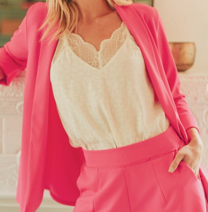 Hot Pink Beauty Blazer