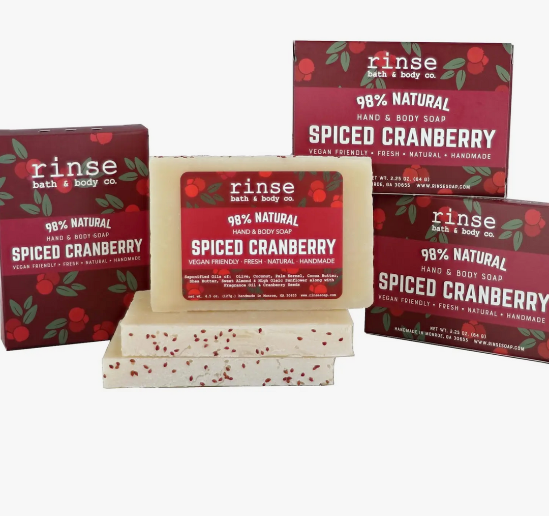 Holiday Mini Soap - Spiced Cranberry