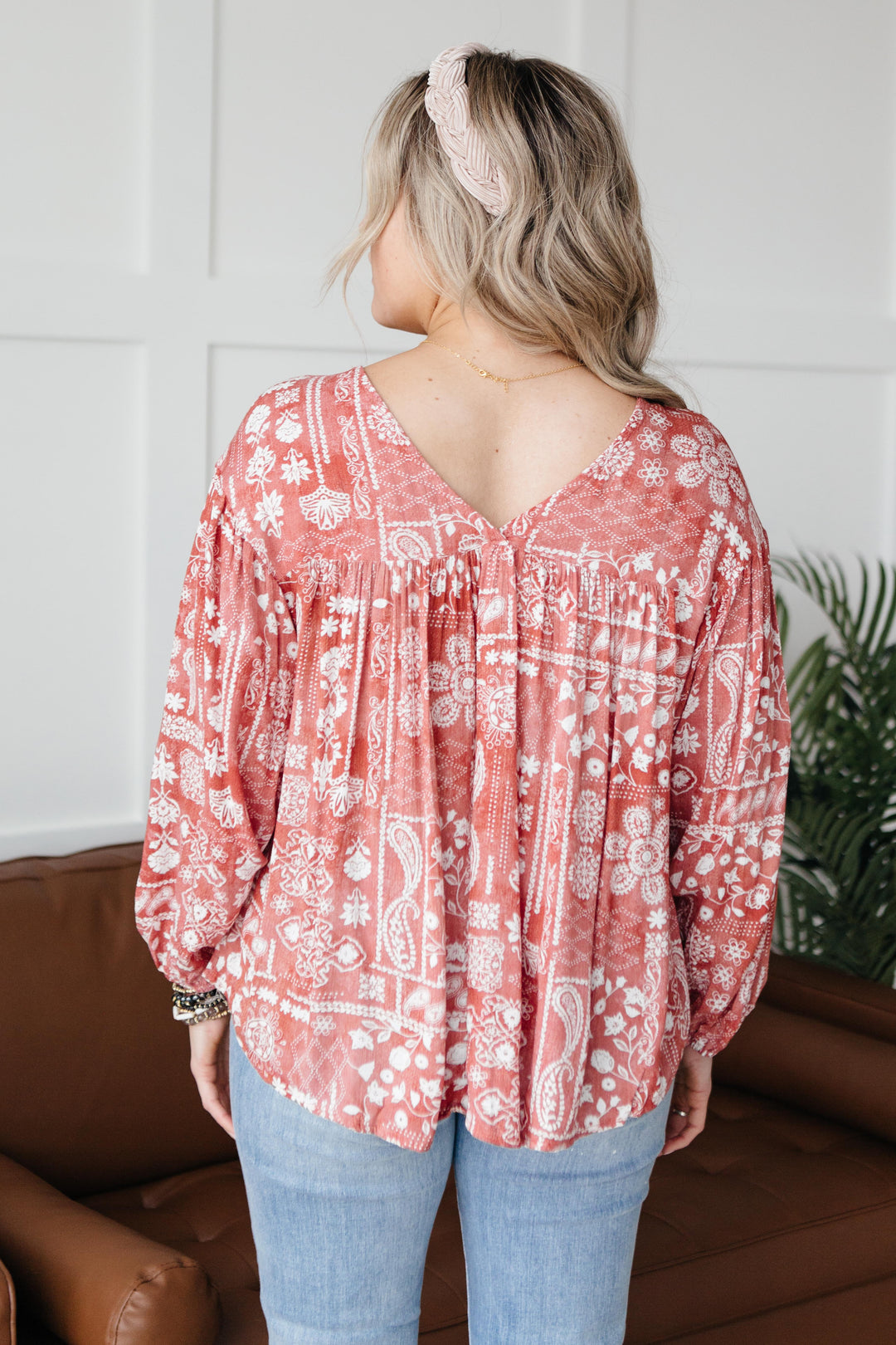 The Perfect Picnic Top in Red