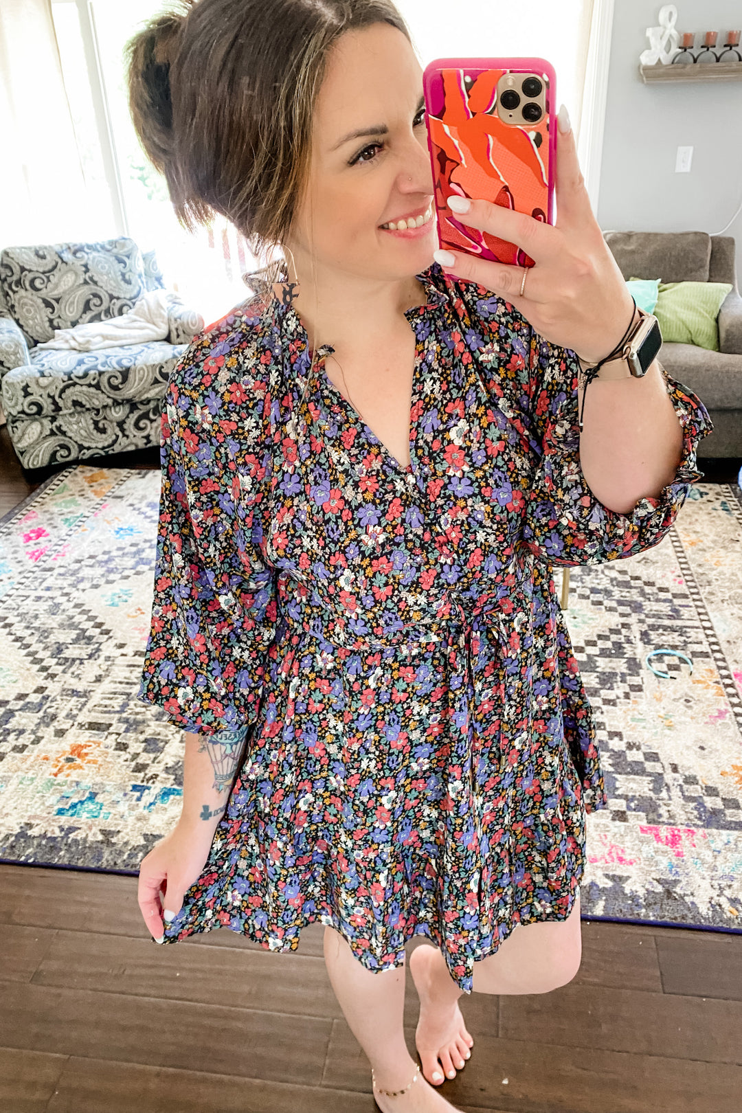 Blooming into Fall Dress