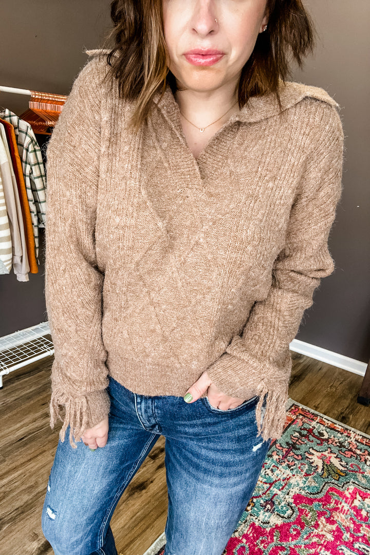 Middle of the Night Fringe Sweater