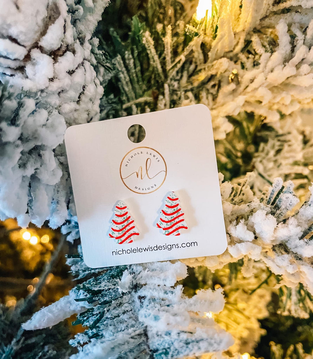 PREORDER | Christmas Tree Earrings