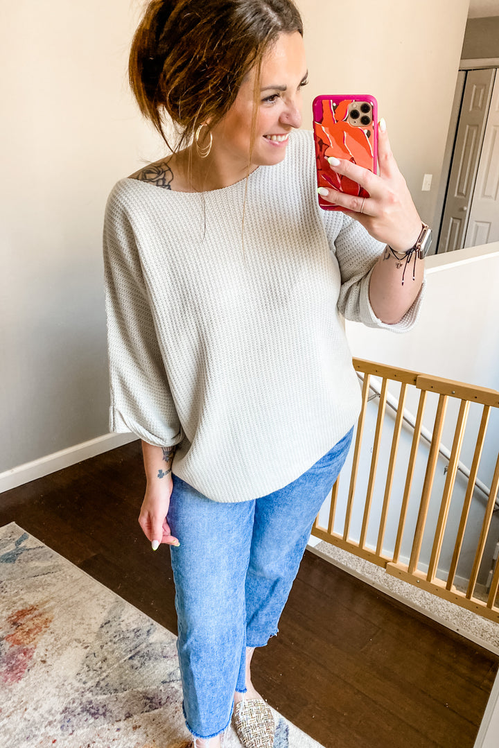 The Grace Sweater Knit Top
