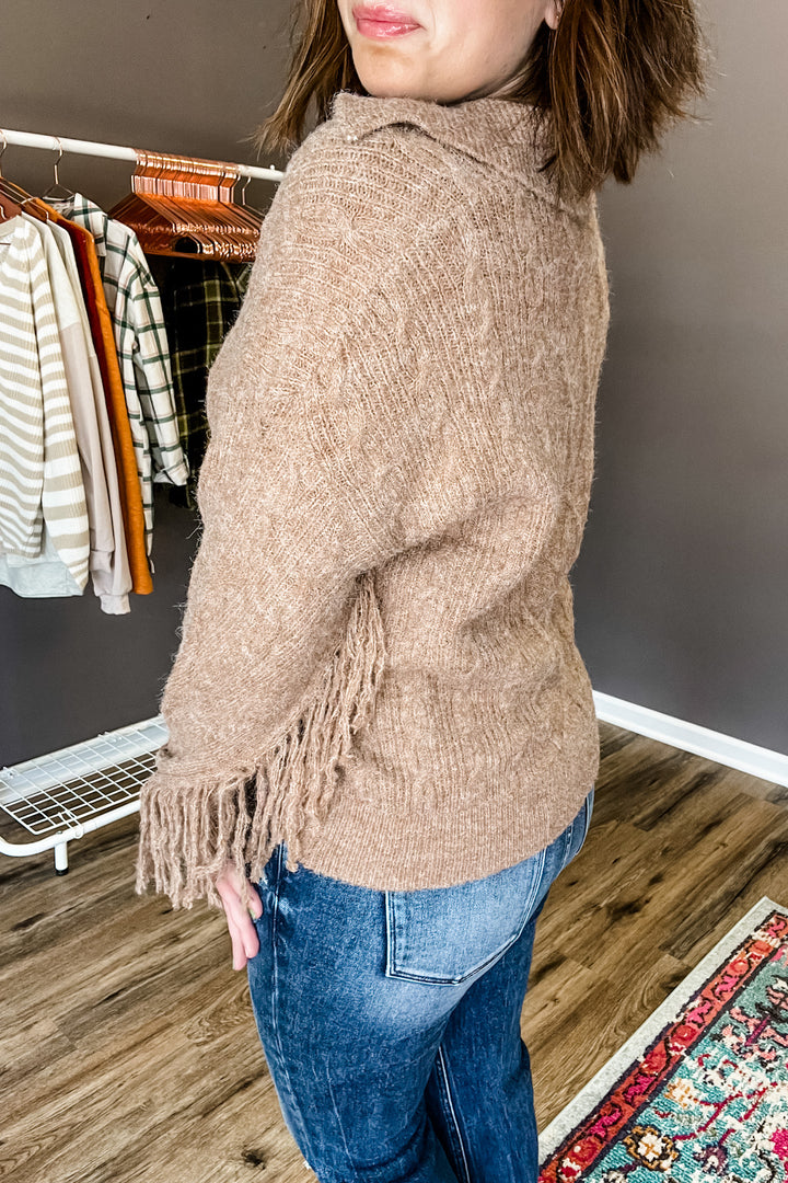 Middle of the Night Fringe Sweater